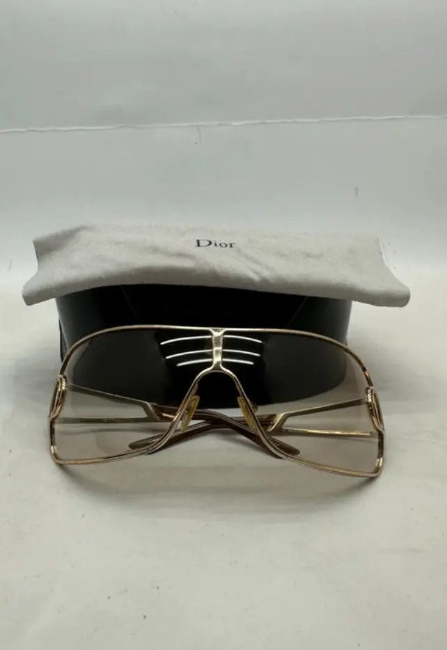 Dior DIOR Sunglasses Diorissimo 2 Rimless Shield Galliano RI891 Size ONE SIZE - 1 Thumbnail