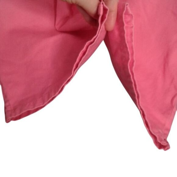 Chaps Chaps Size 10 Womens Pink denim Capri Pants Jeans Cotton Size 32" / US 10 / IT 46 - 5 Thumbnail
