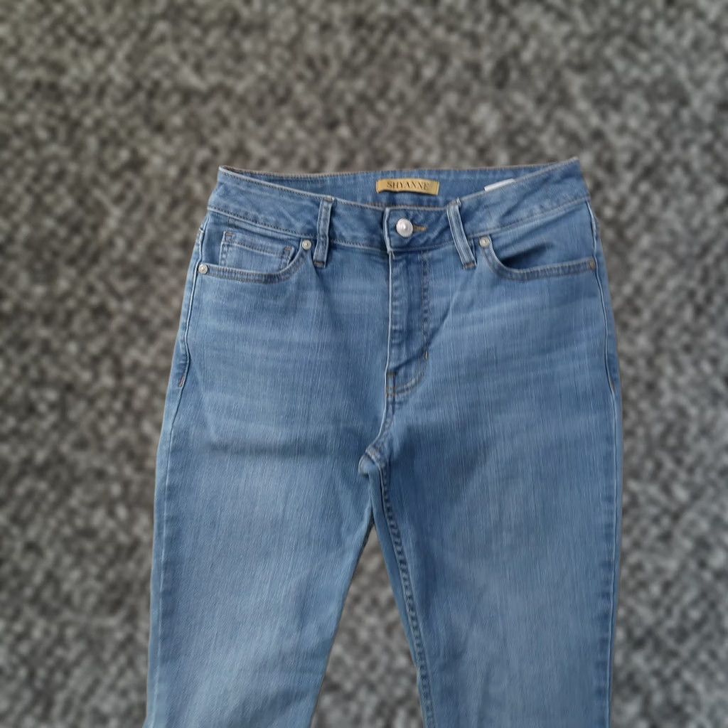 Vintage Shyanne Jeans Womens 28x34 Bootcut Denim Stretch 5-Pocket Medium Blue" Size 28" / US 6 / IT 42 - 1 Thumbnail