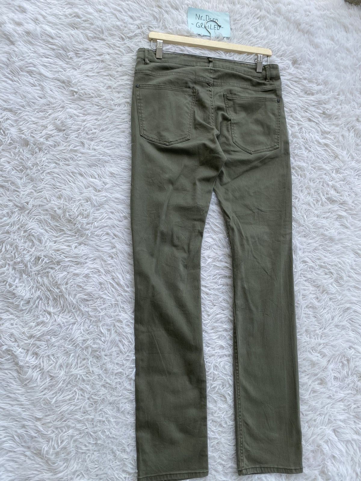 Japanese Brand Rare H&M Divided Distressed Biker Denim Skinny Pants Size US 31 - 21 Thumbnail