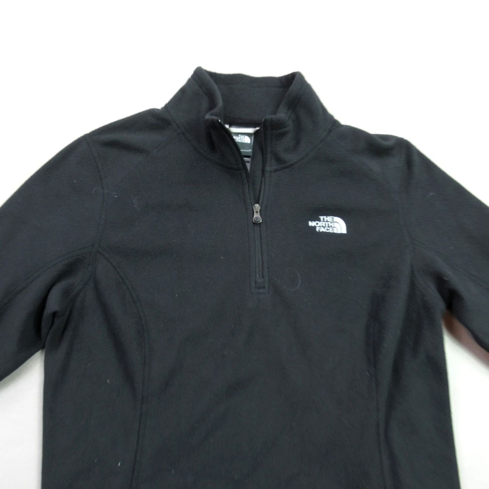 The North Face North Face Pullover Medium Black Long Sleeve 1/4 Zip Lightweight Womens Size M / US 6-8 / IT 42-44 - 3 Thumbnail