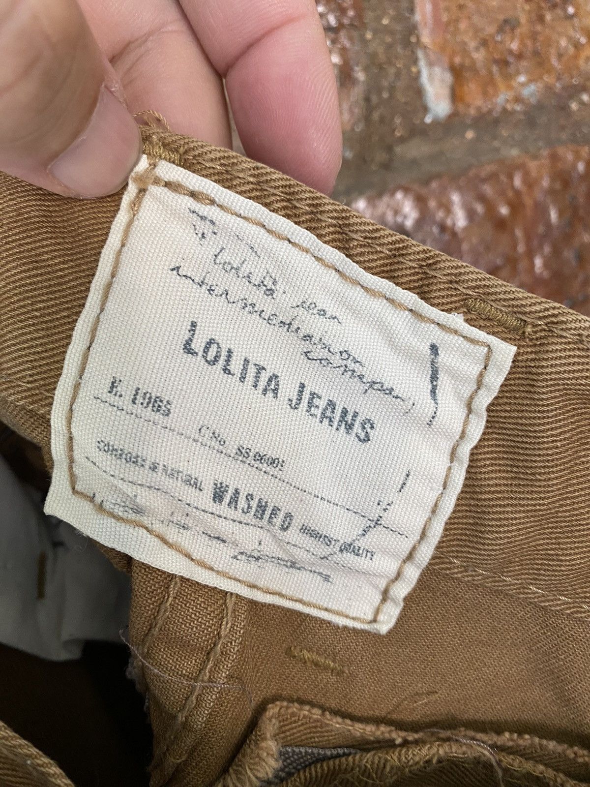 20471120 Lolita Jeans x Yoshitomo Nara big flap pocket pants Size US 31 - 15 Thumbnail