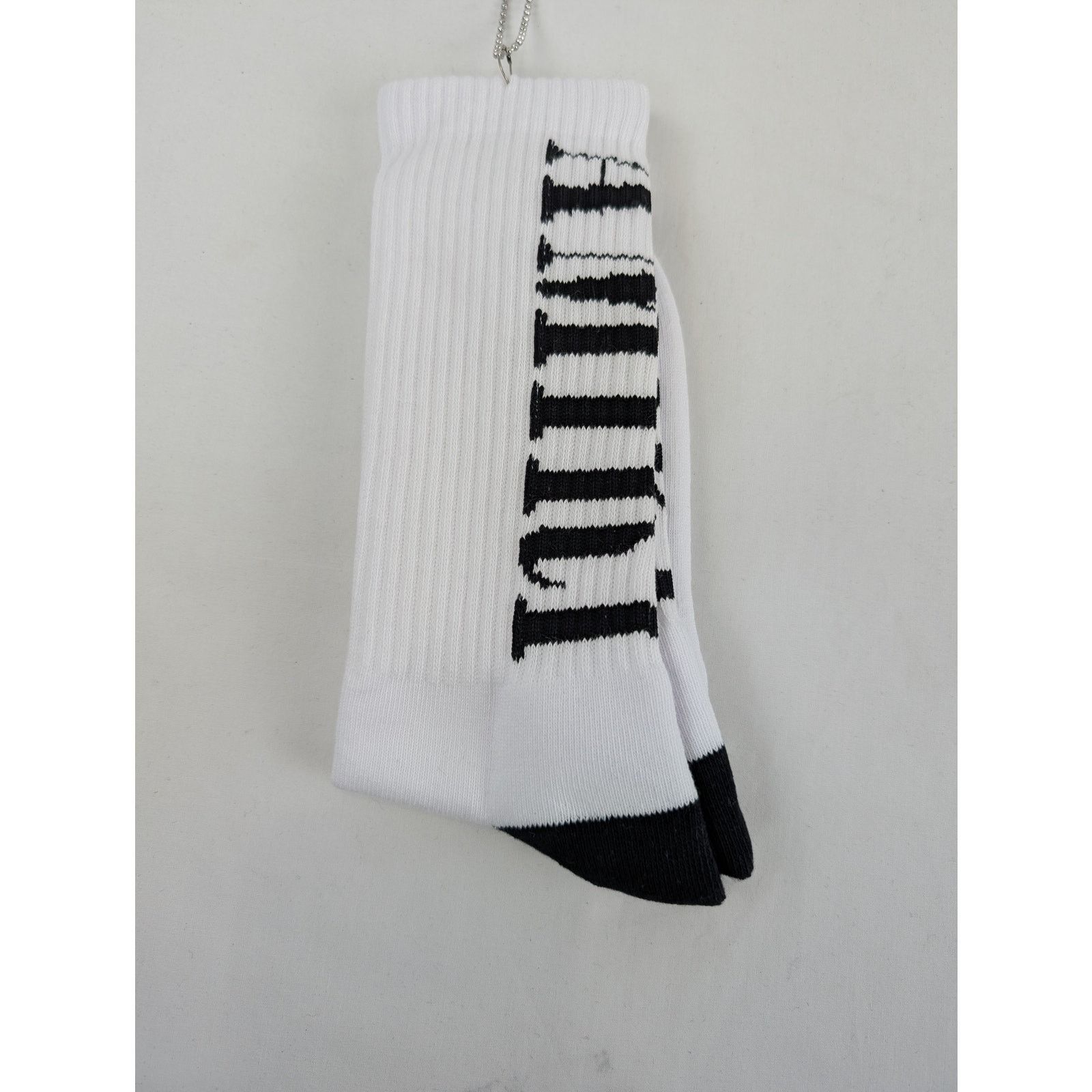 Amiri o1rshd1 Q:2 / Size: 43-44 / Amiri Vertical Logo Socks Size ONE SIZE - 5 Thumbnail