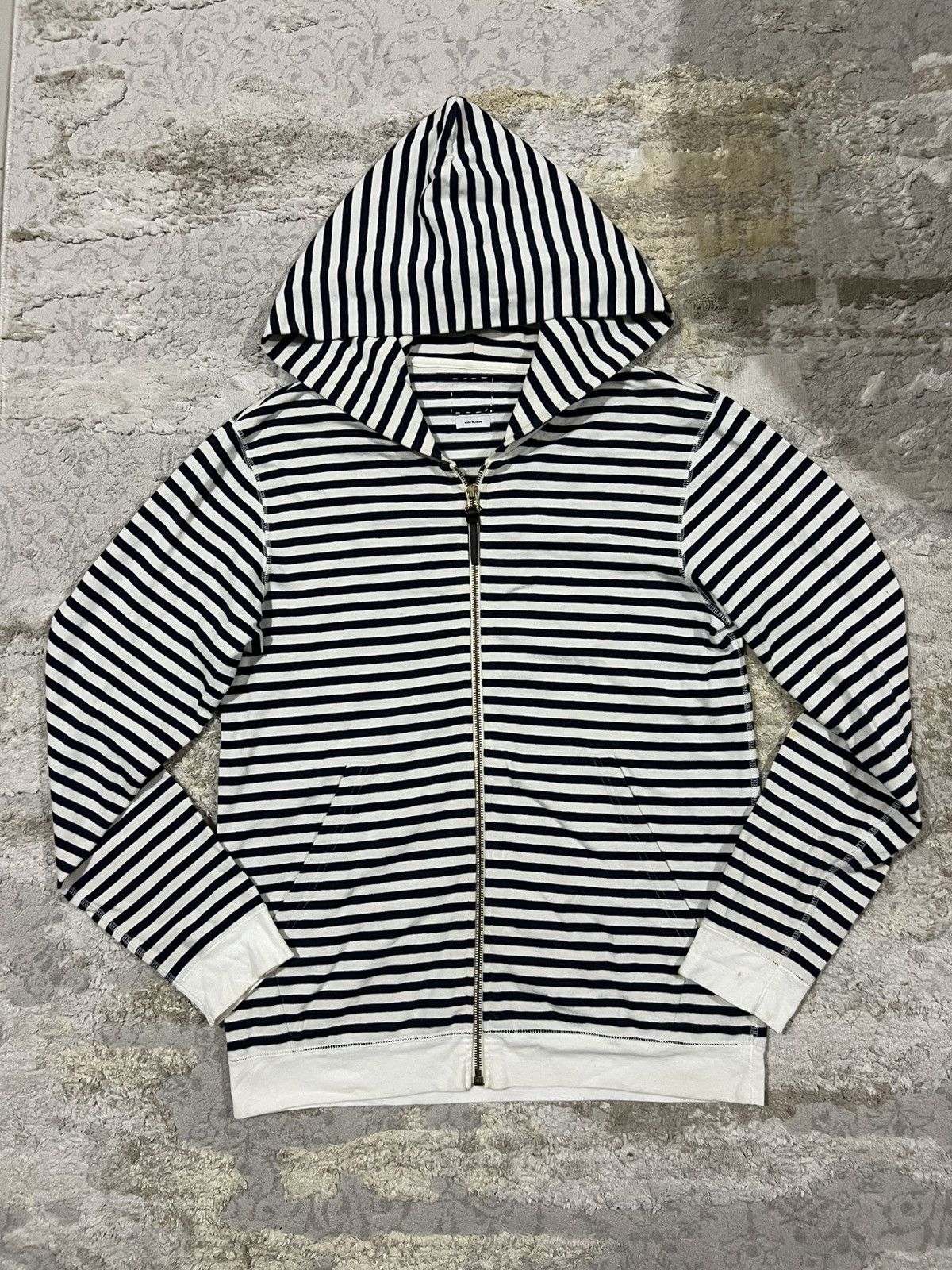 Visvim AW08 Visvim Cubism Rockabilly Stripe Western Full Zip Hoodie Size US L / EU 52-54 / 3 - 3 Thumbnail