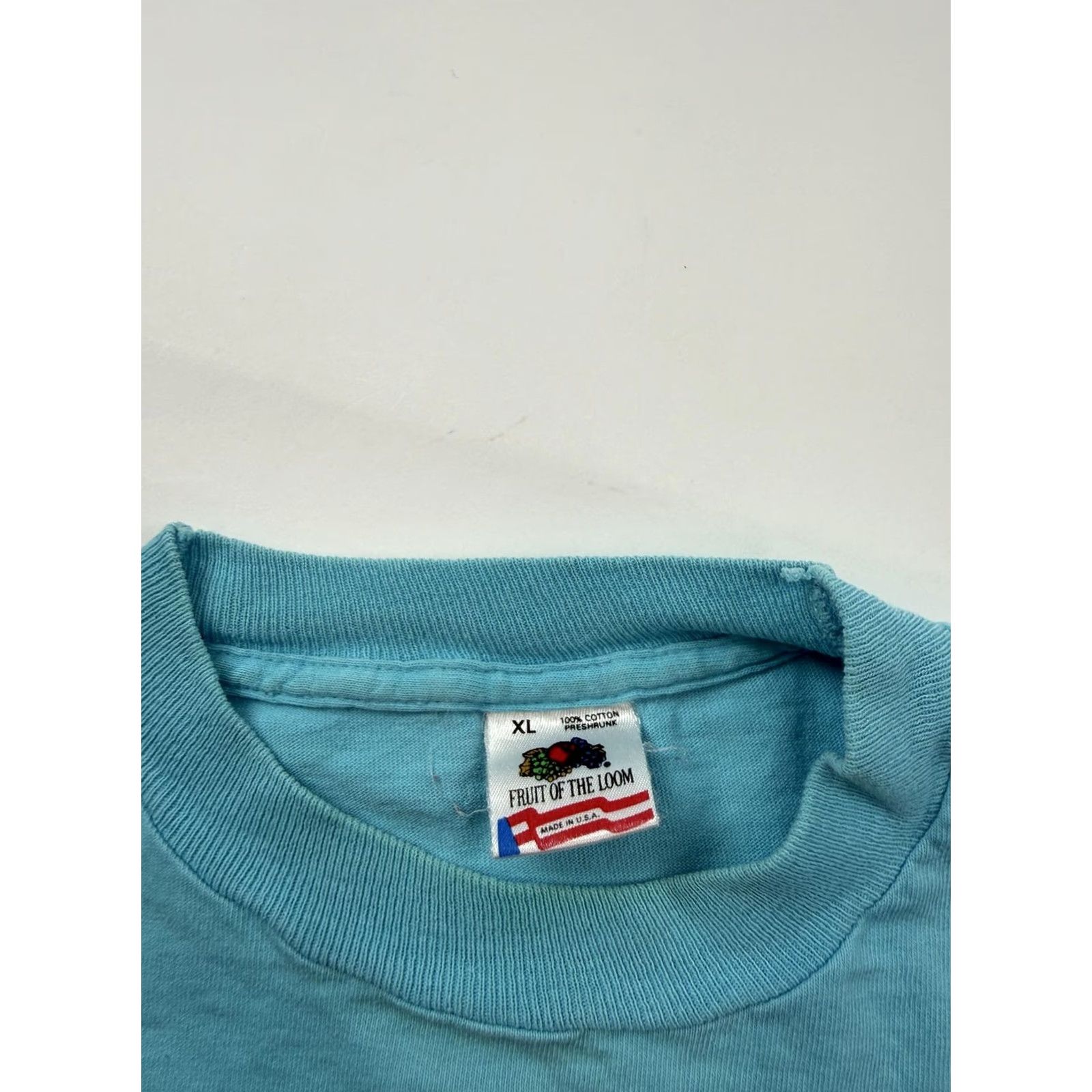 Fruit Of The Loom VINTAGE Fruit of the Loom Shirt Mens XL Blue SETAC 1991 Seattle Washington Orca Size US XL / EU 56 / 4 - 6 Thumbnail