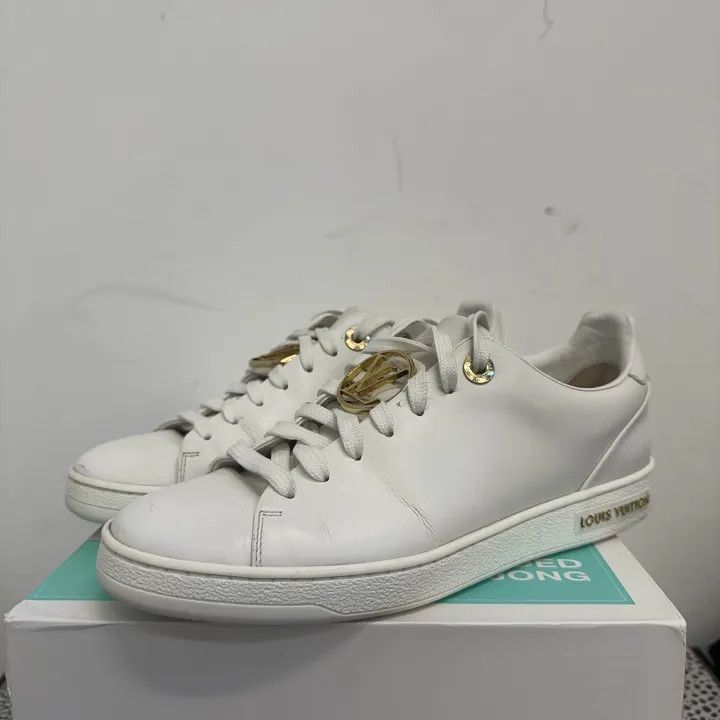 Louis Vuitton Louis Vuitton Frontrow Stylish Low Top Sneakers 0079 Size US 6 / IT 36 - 1 Thumbnail