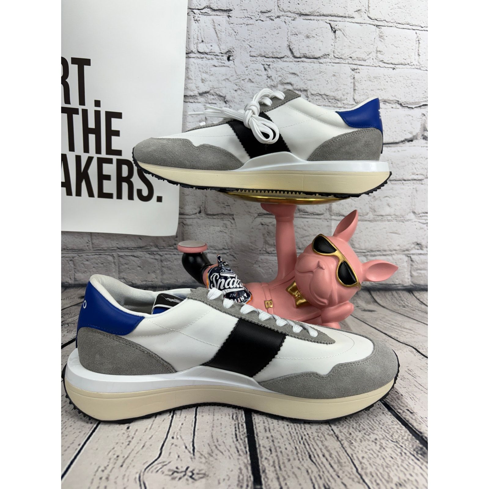 Ralph Lauren Polo Ralph Lauren Train Trainer ColorBlock Shoes Mens 10 NEW Size US 10 / EU 43 - 7 Thumbnail
