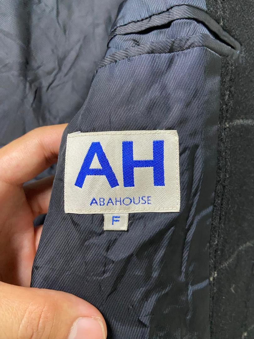 ABAHOUSE ABAHOUSE Brand Wool Blend Checkered Pattern Coat (183) Size US XS / EU 42 / 0 - 4 Thumbnail