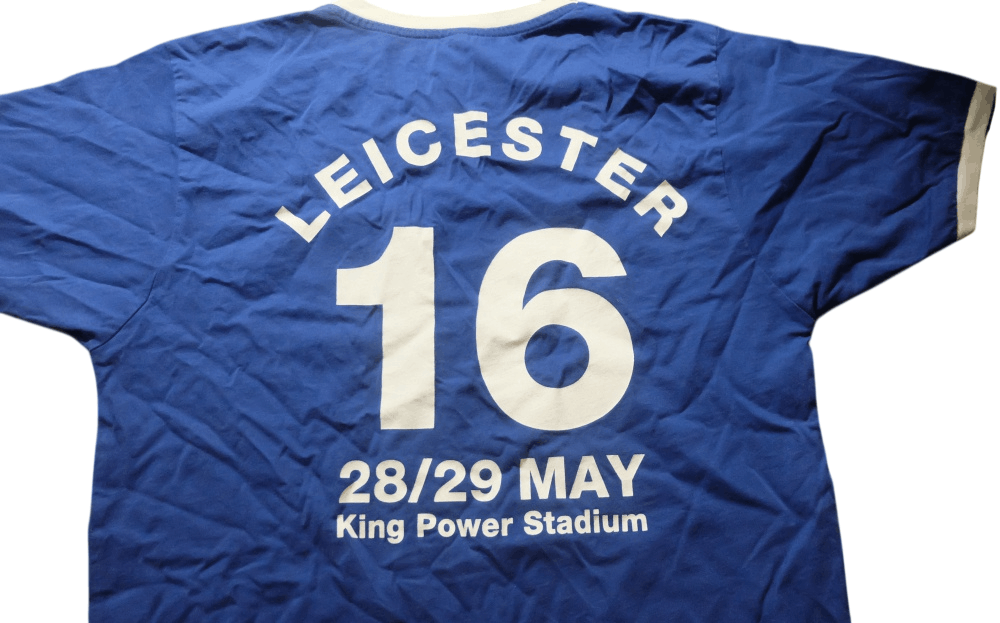 Band Tees Kasabian Leicester King Power Stadium 2016 Ringer Tee Size US S / EU 44-46 / 1 - 4 Thumbnail