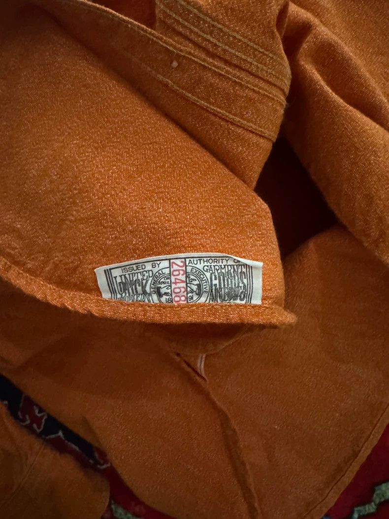 Freewheelers Freewheelers size 16 Orange western shirt Size US S / EU 44-46 / 1 - 4 Thumbnail