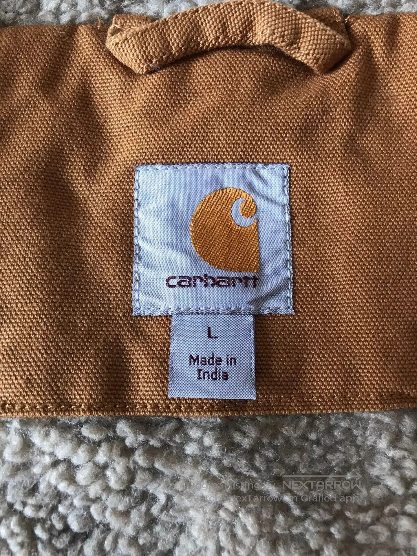 Carhartt Carhartt 104277 Classic Brown Canvas Vest. Size US L / EU 52-54 / 3 - 6 Thumbnail