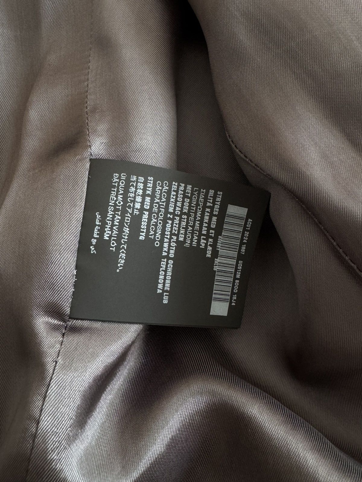 Prada Prada Single-breasted Wool Coat in Slate Grey Size 48R Size US M / EU 48-50 / 2 - 14 Thumbnail