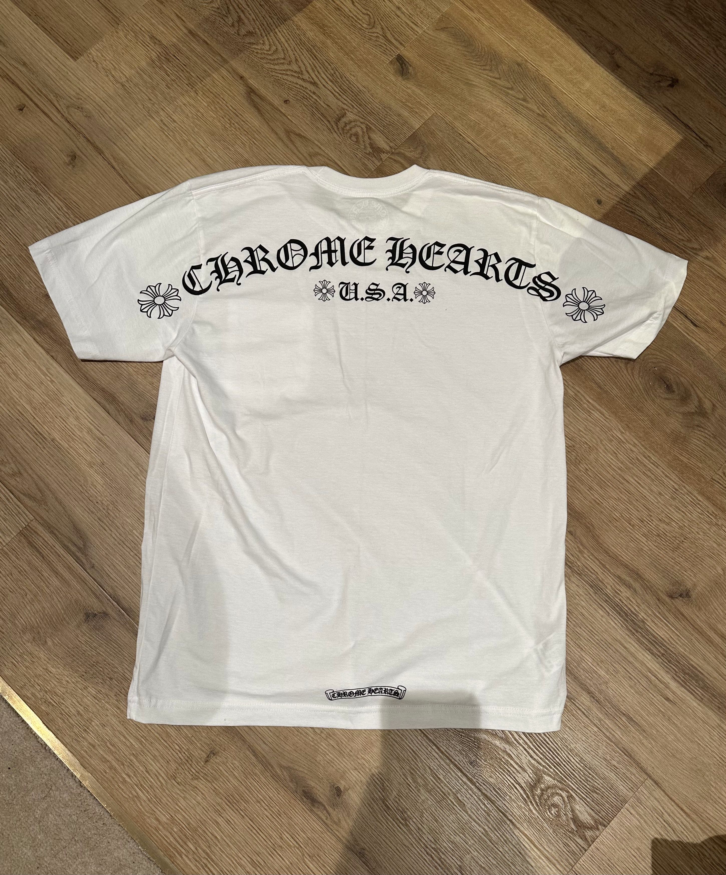 Chrome Hearts Chrome Hearts Back Arch Logo T-Shirt | Grailed
