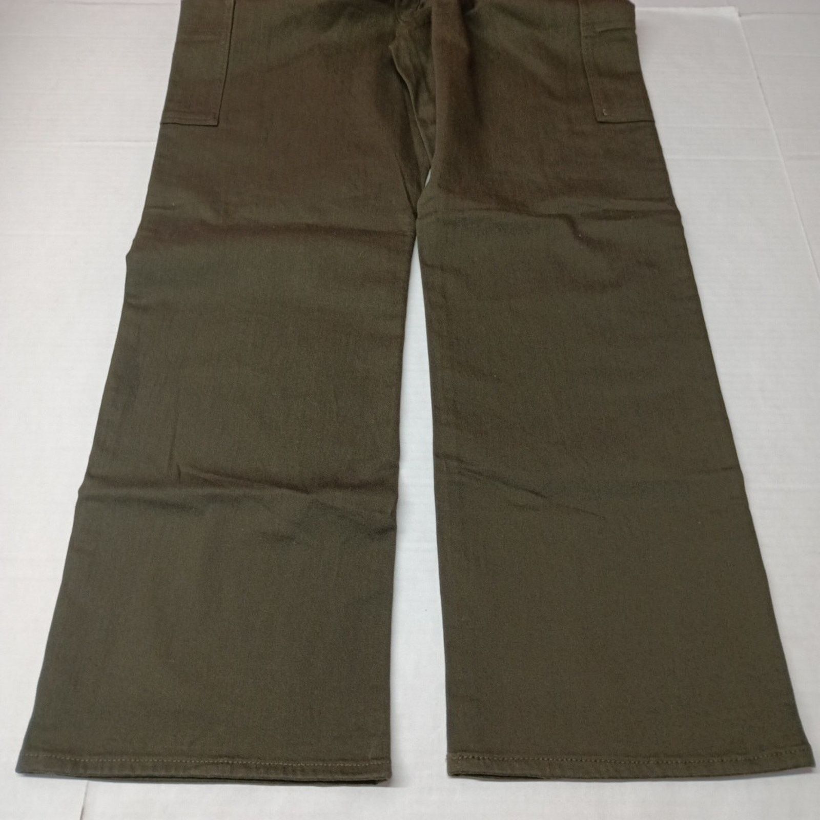 Levi's Women's Green Levi High Rise Utility Loose Jeans Size 10/W30 Size 32" / US 10 / IT 46 - 9 Thumbnail