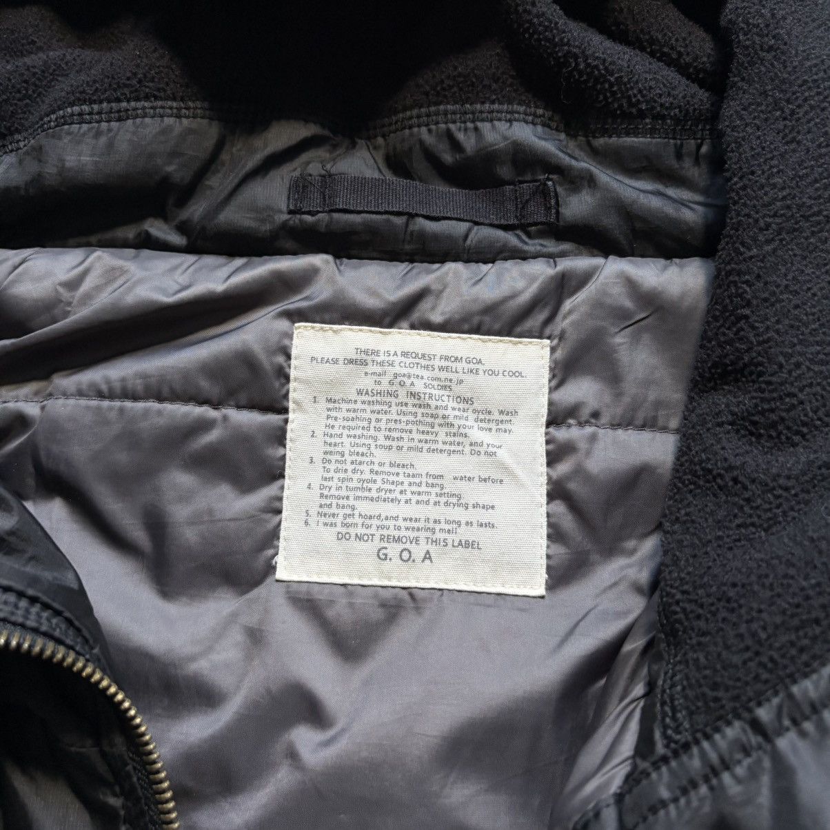 GOA GOA Bono Parachute Jacket Black | Size S Size US M / EU 48-50 / 2 - 8 Thumbnail
