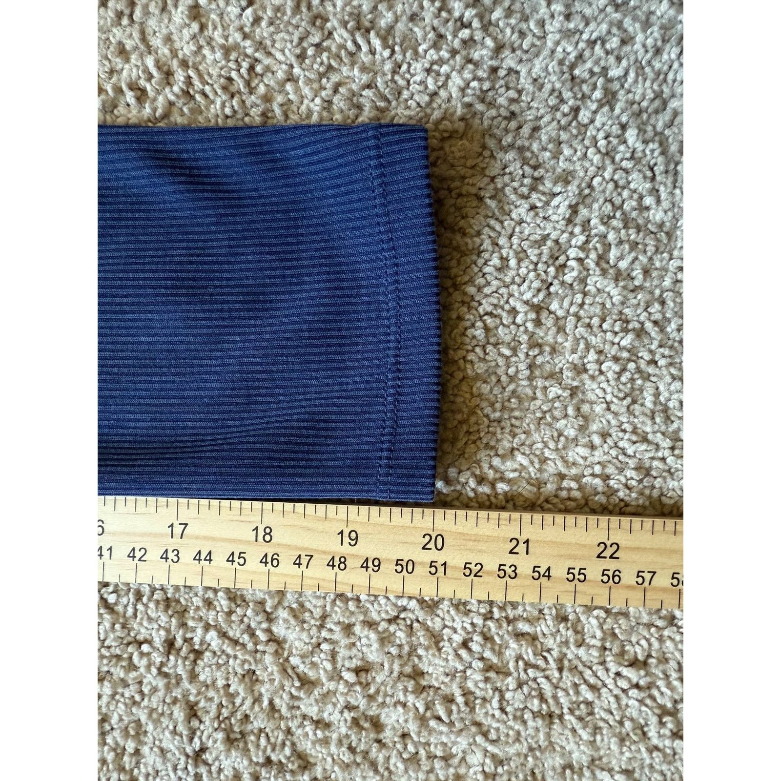 Other Pure Jill Striped Cowl Neck Knit Tunic Top Navy Blue Women M Size M / US 6-8 / IT 42-44 - 8 Thumbnail