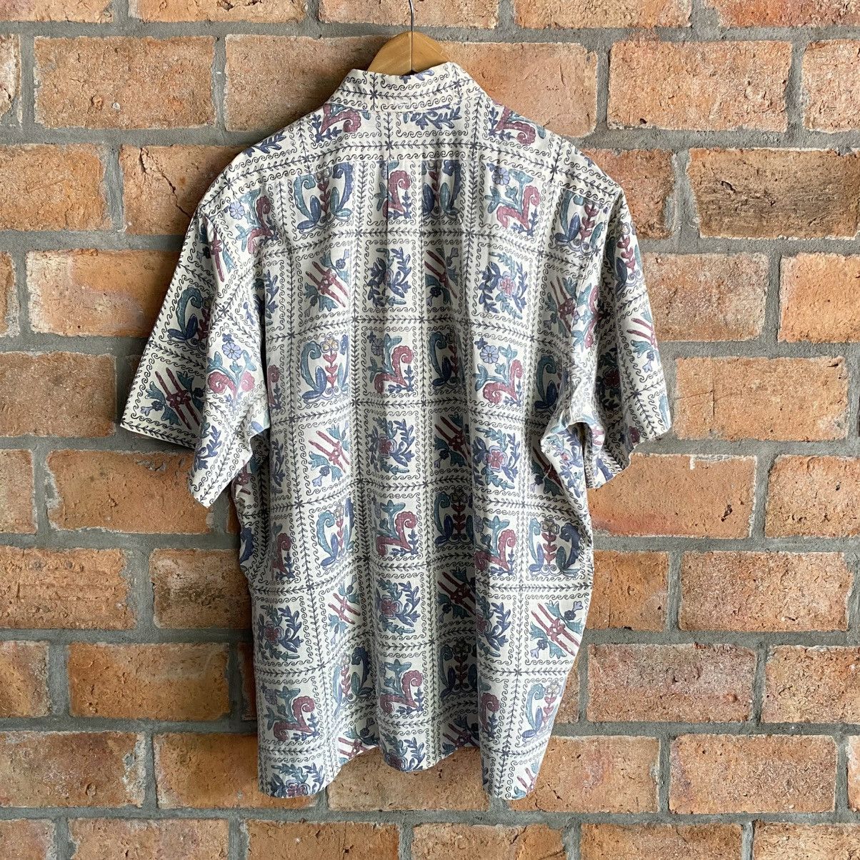 Reyn Spooner Reyn spooner Vintage Tribal Print Shirt Size US L / EU 52-54 / 3 - 7 Thumbnail
