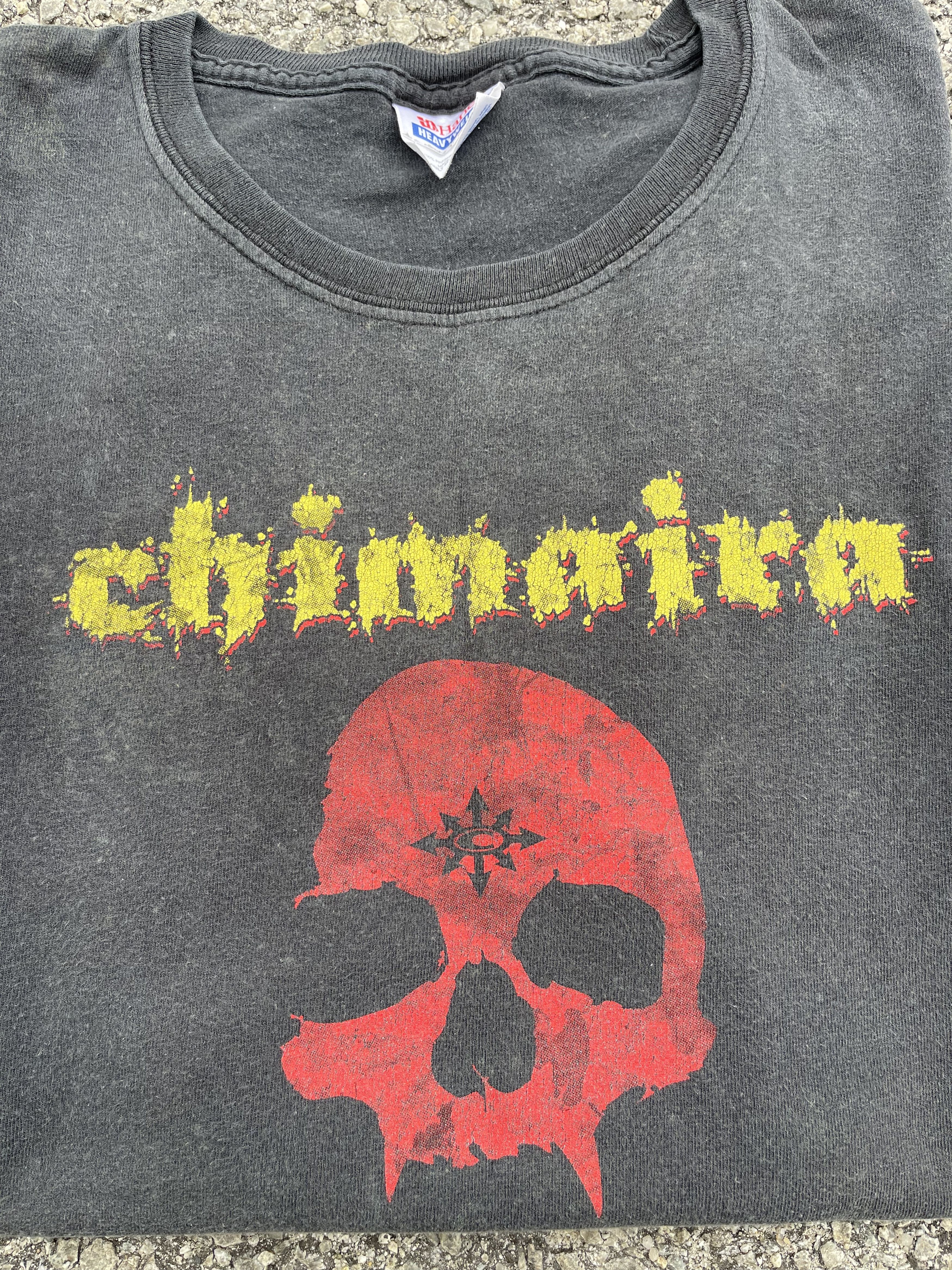 Band Tees × Hanes × Vintage Vintage y2k Chimaira “The Impossibility of Reason” Album Size US M / EU 48-50 / 2 - 2 Thumbnail