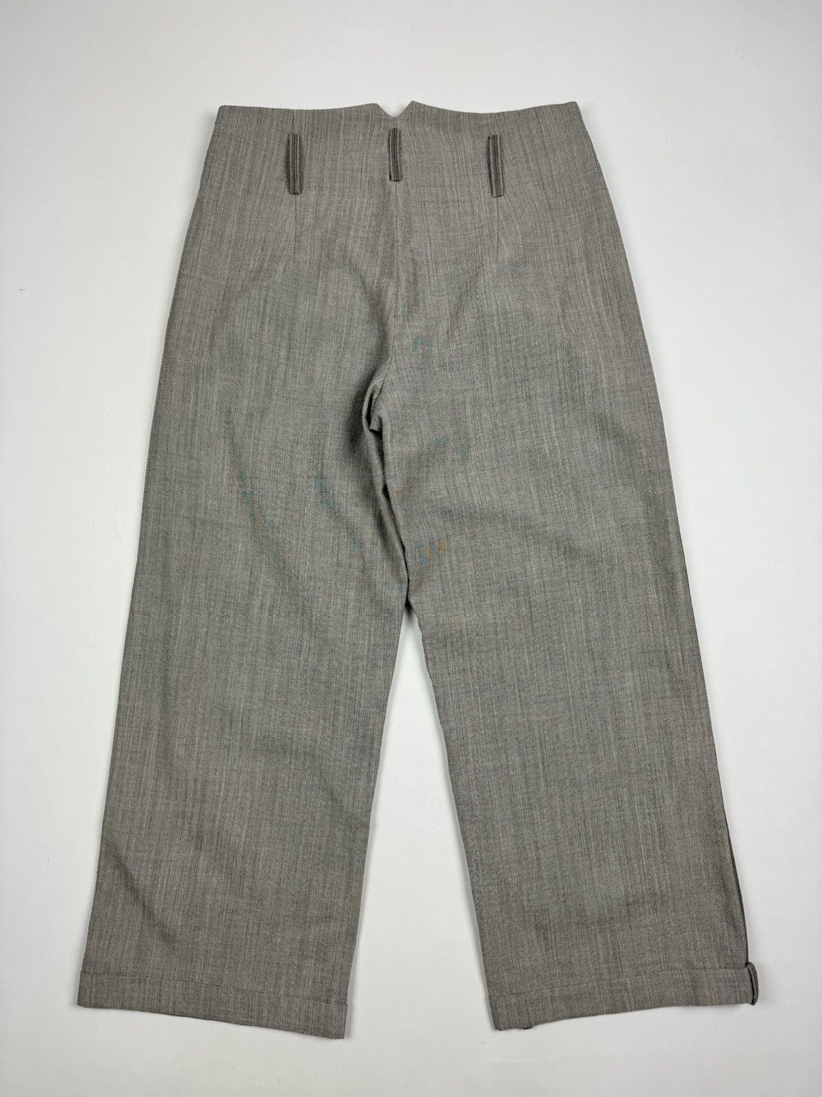 Annette Gortz Annette Gortz Wool Wide Capri Pants Size 27" / US 4 / IT 40 - 11 Thumbnail