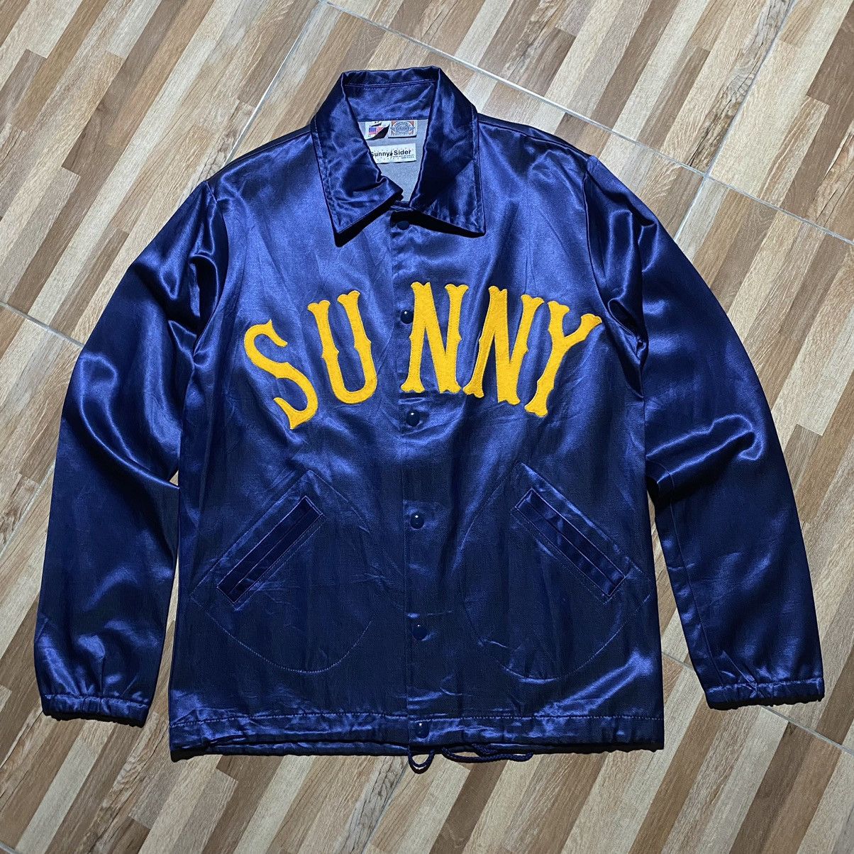 Ebbetsfield flannel x Sunny Sider Coach Jacket