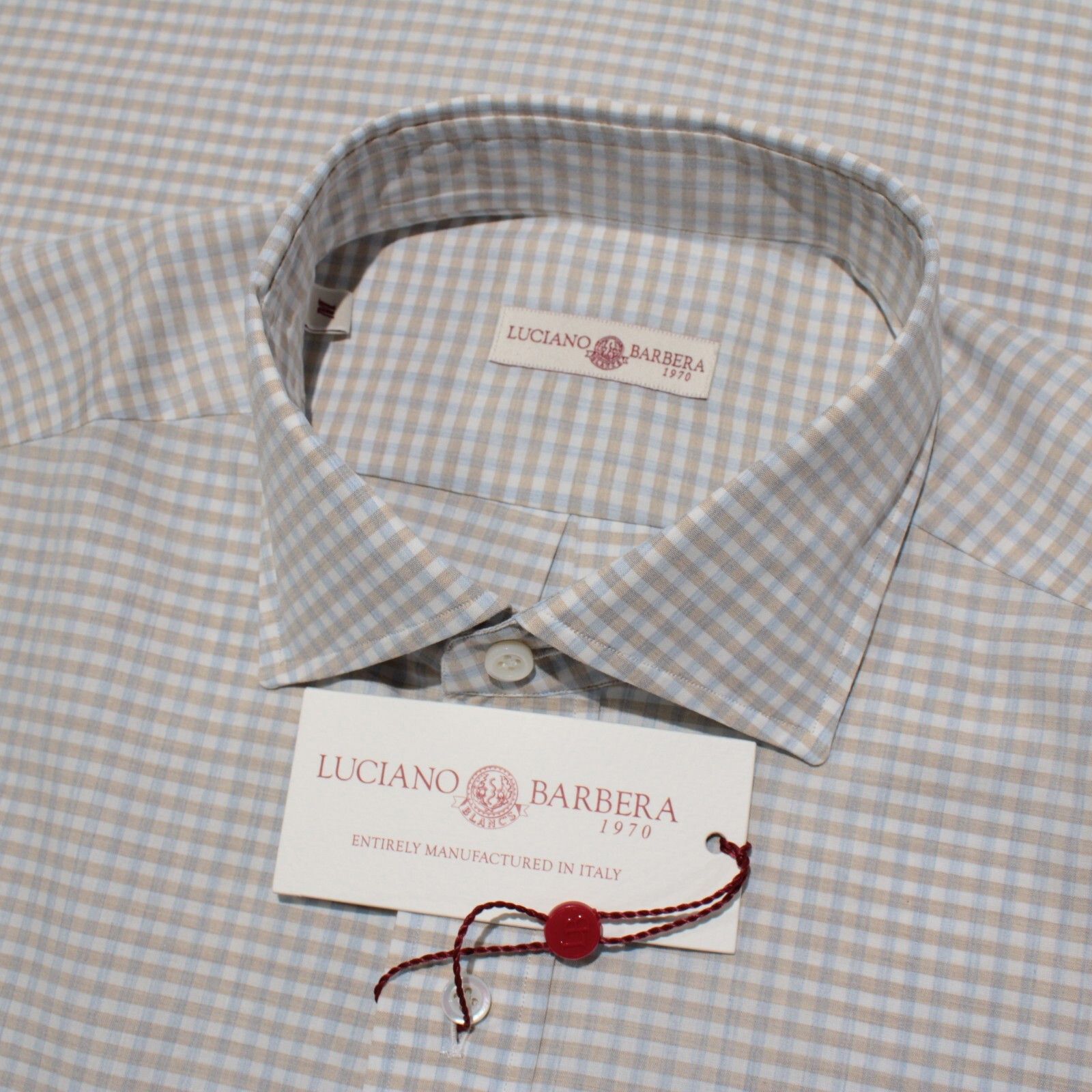 Luciano Barbera Luciano Barbera New with tags Shirt Size M US In Brown Size US M / EU 48-50 / 2 - 1 Thumbnail