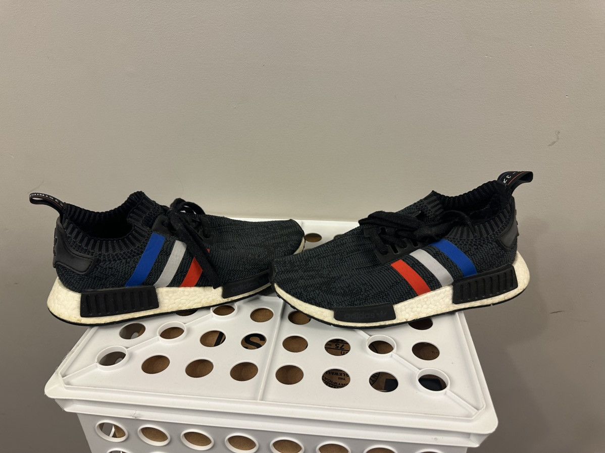 Adidas adidas NMD R1 Tri Color Stripes Black Size US 8.5 / EU 41-42 - 3 Thumbnail