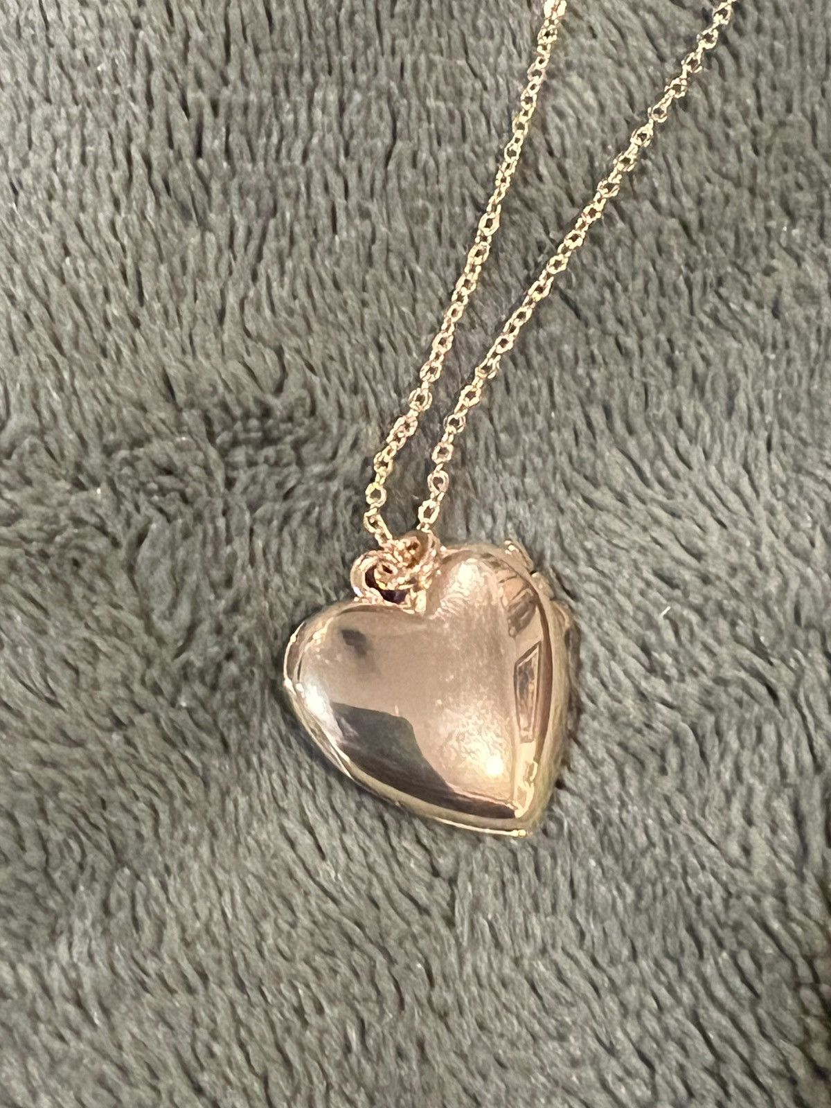 J.Crew Crewcuts Gold Tone Heart Locket Necklace for Girls Size ONE SIZE - 4 Thumbnail