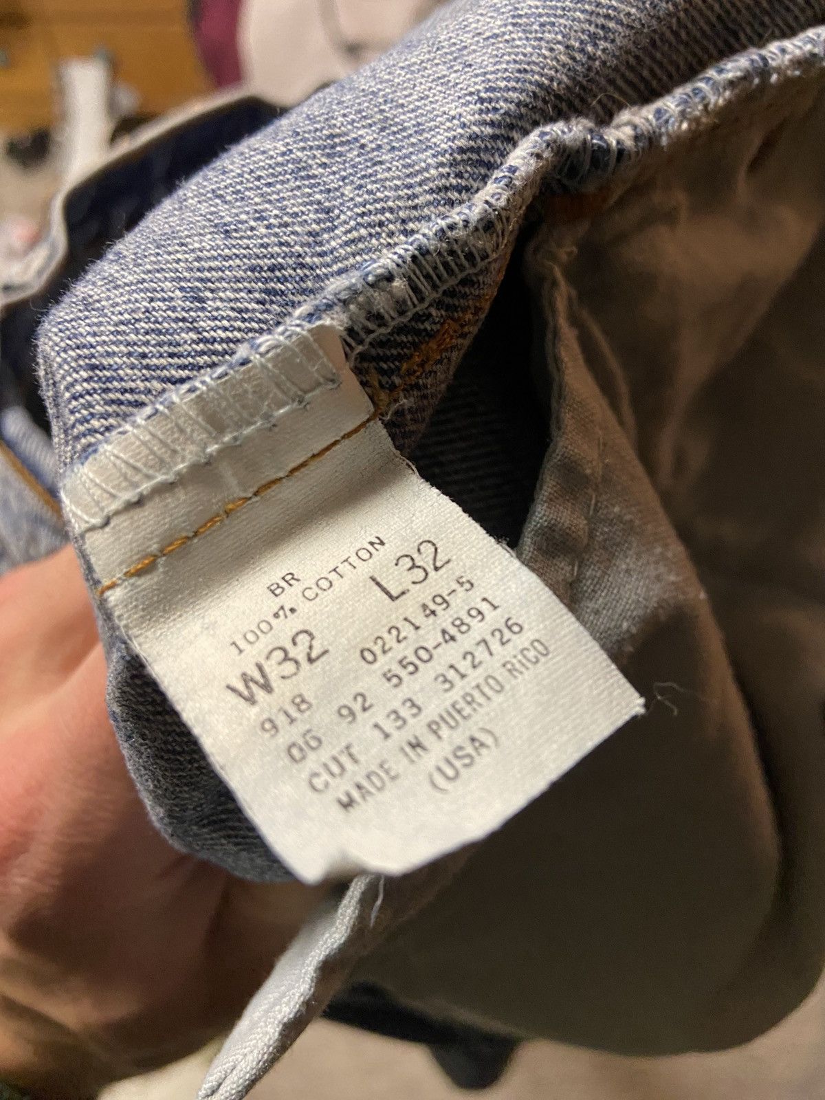 Levi's 90s Faded Distressed 550 Jeans Size US 30 / EU 46 - 2 Thumbnail