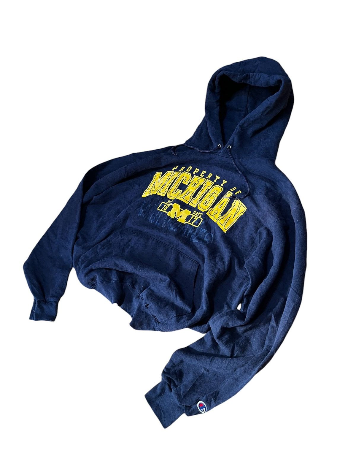 Champion Champion Vintage Property of Michigan Wolverines Hoodie Size US L / EU 52-54 / 3 - 1 Thumbnail