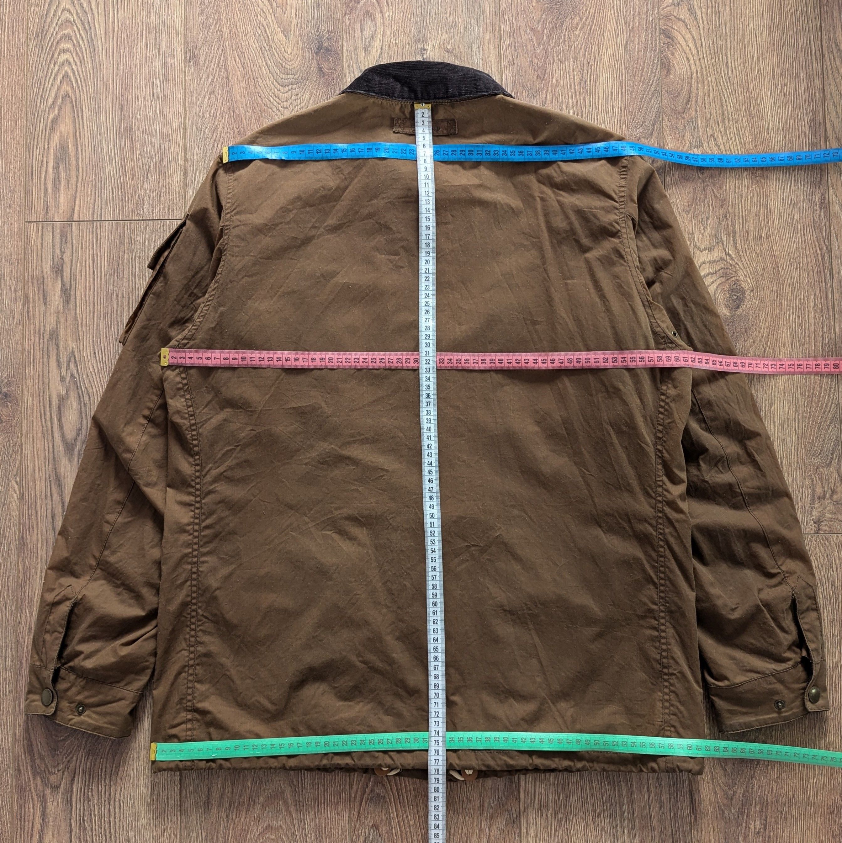 Barbour Barbour Lowland Wax Men's Jacket Brown Size XL Waxed Cotton Size US XL / EU 56 / 4 - 22 Thumbnail