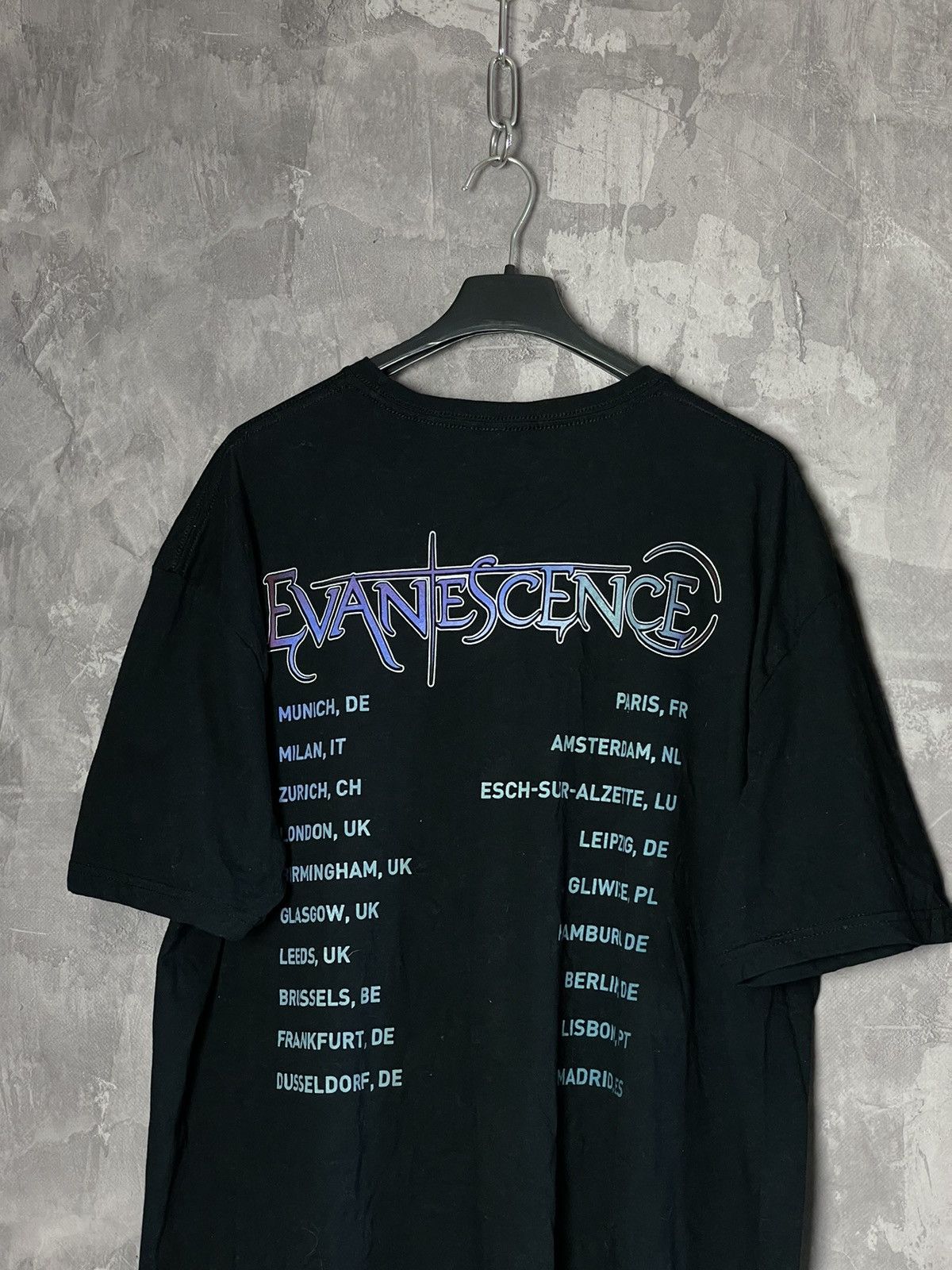 Band Tees × Vintage Vintage Evanescence American Rock Band Tour Tshirt Size US XL / EU 56 / 4 - 7 Thumbnail