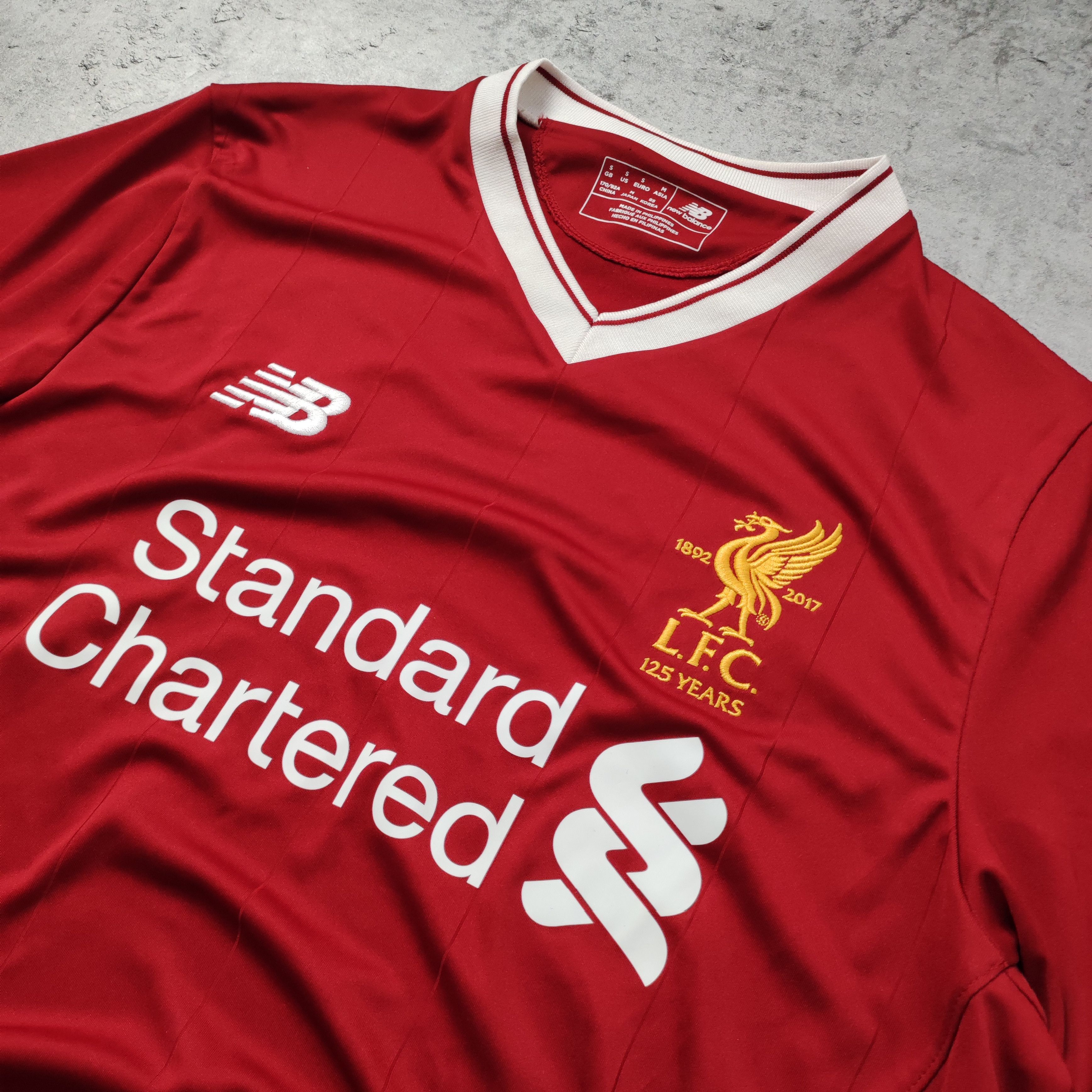 Other RARE 2017 Liverpool FC Football 125yrs Limited Home Jersey Size US S / EU 44-46 / 1 - 4 Thumbnail
