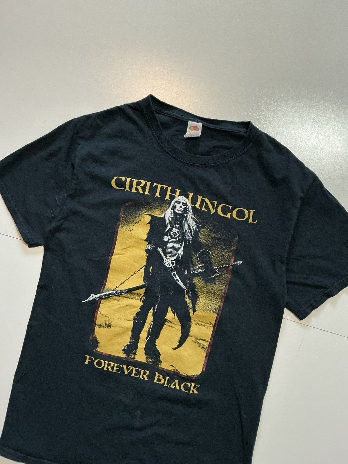Band Tees Cirith Ungol Forever Black Heavy Doom Metal Band T-Shirt Size US S / EU 44-46 / 1 - 3 Thumbnail