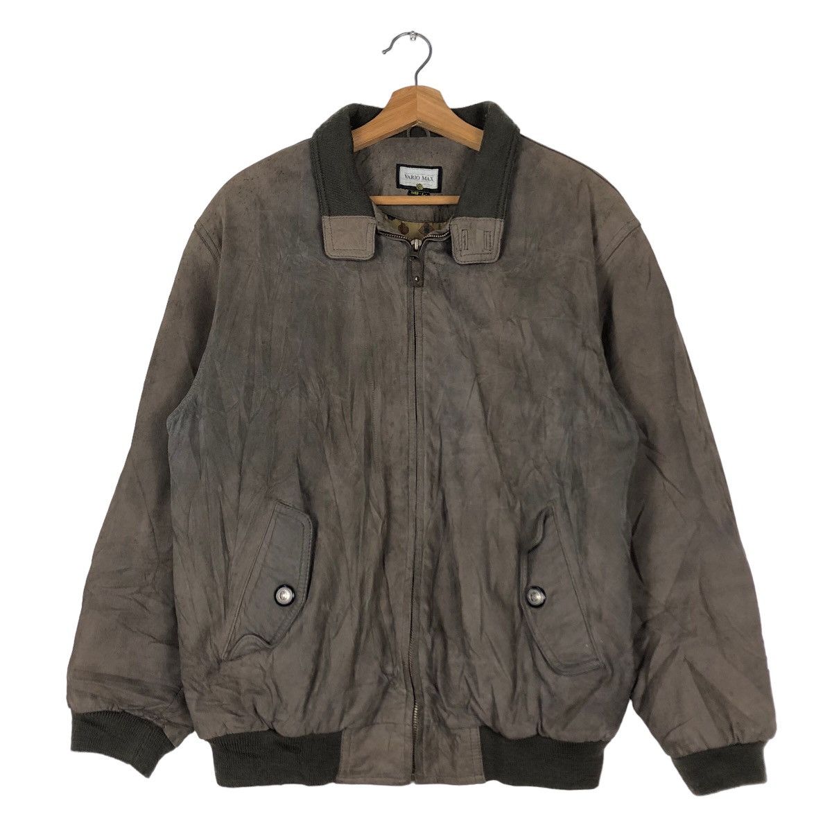 Japanese Brand 🔥Vintage Biker Leather Jacket Vario Max Issey Miyake Size US L / EU 52-54 / 3 - 1 Thumbnail