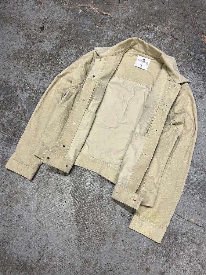 Courreges SS2023 Courreges Beige Velvet Bondage Jacket Size US S / EU 44-46 / 1 - 5 Thumbnail