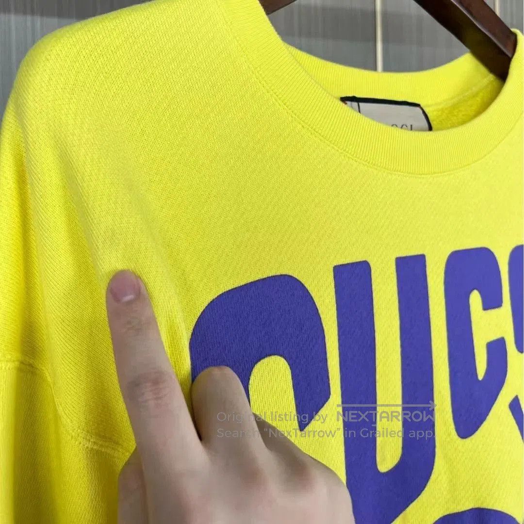 Gucci gucci lemon print logo sweatshirt size m. Size US M / EU 48-50 / 2 - 5 Thumbnail