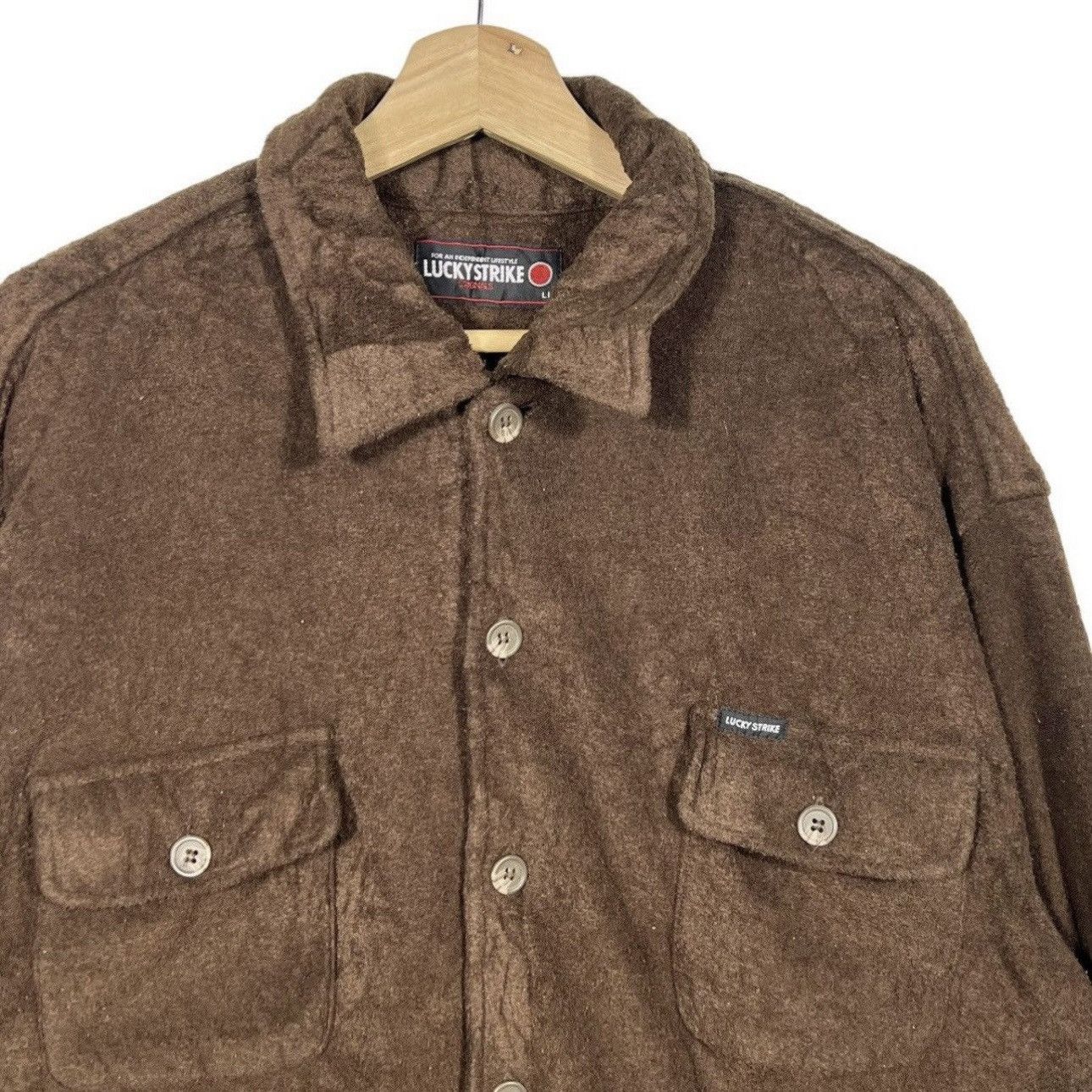Japanese Brand lucky strike flannel nice design Size US L / EU 52-54 / 3 - 2 Thumbnail