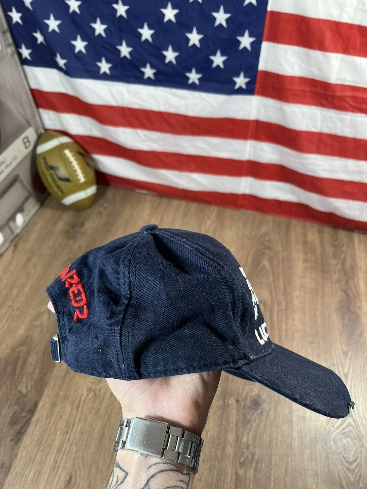 Dsquared2 × Vintage Lucky Twins Cap From Dsquared2 Very Rare Size ONE SIZE - 7 Thumbnail