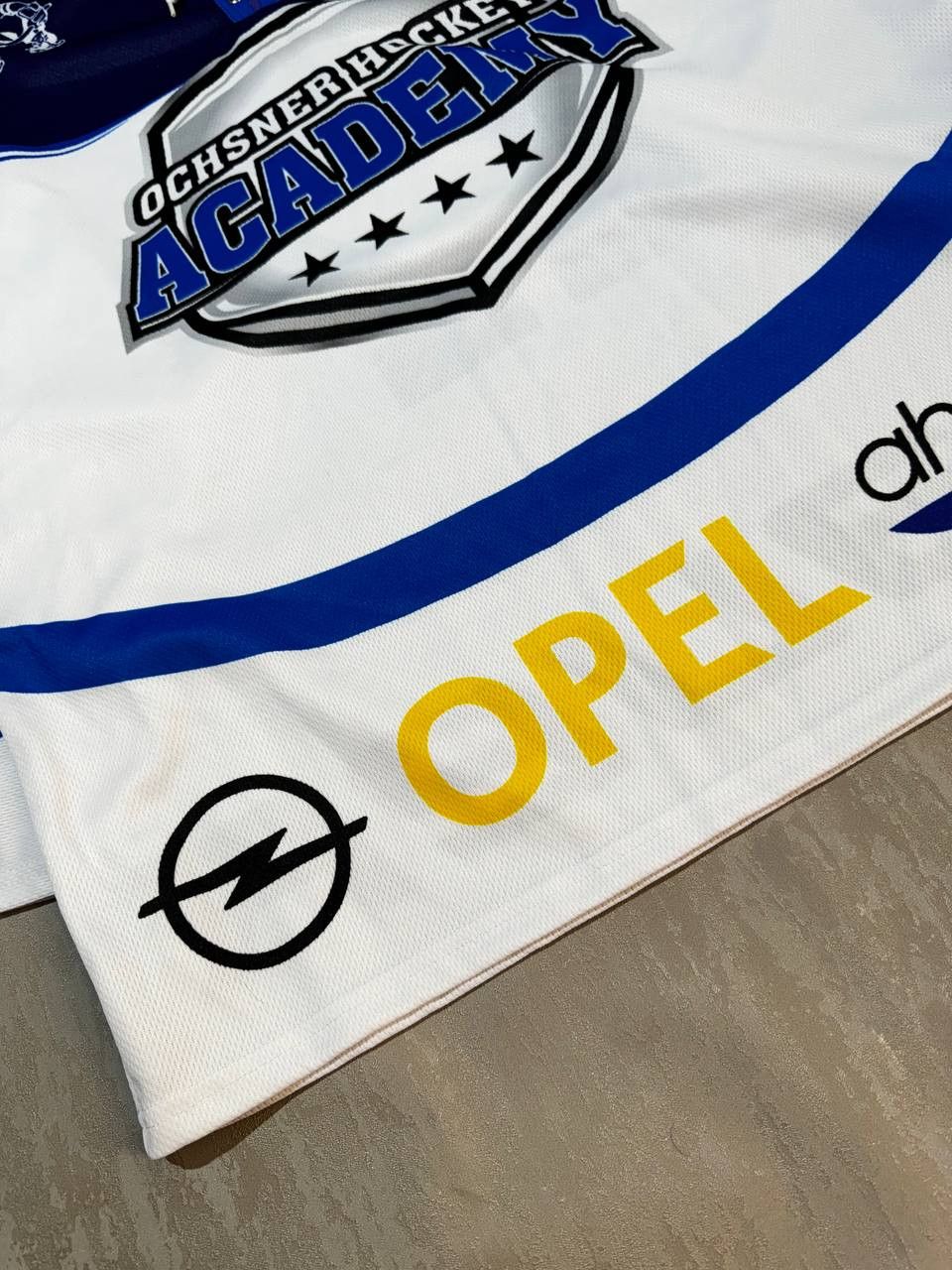 NHL Ochsner Ice Hockey Academy #17 SALAMIN Swiss Jersey Size L Size US L / EU 52-54 / 3 - 6 Thumbnail