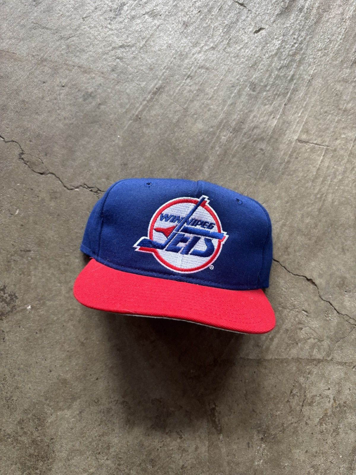 NHL vintage jets snapback hat Size ONE SIZE - 1 Thumbnail