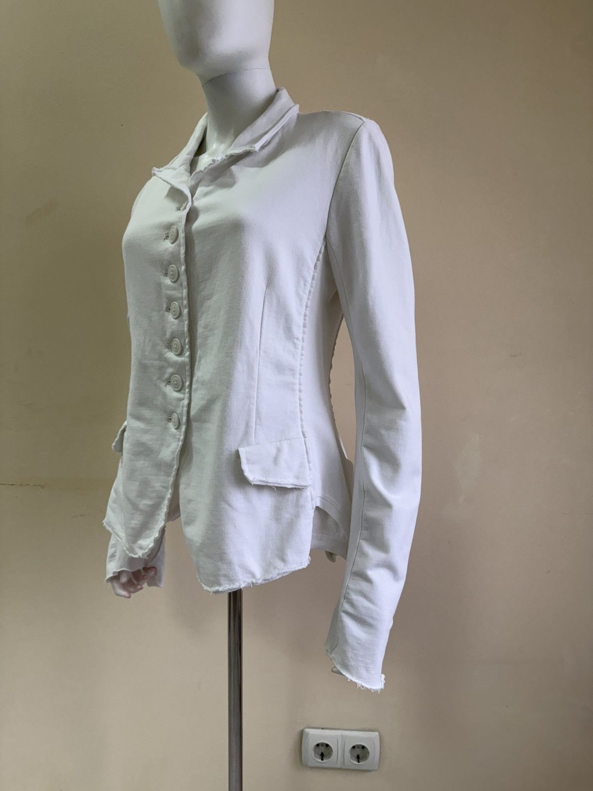 Rundholz Rundholz Black Label White Avant Garde Blazer Jacket Size M Size M / US 6-8 / IT 42-44 - 6 Thumbnail