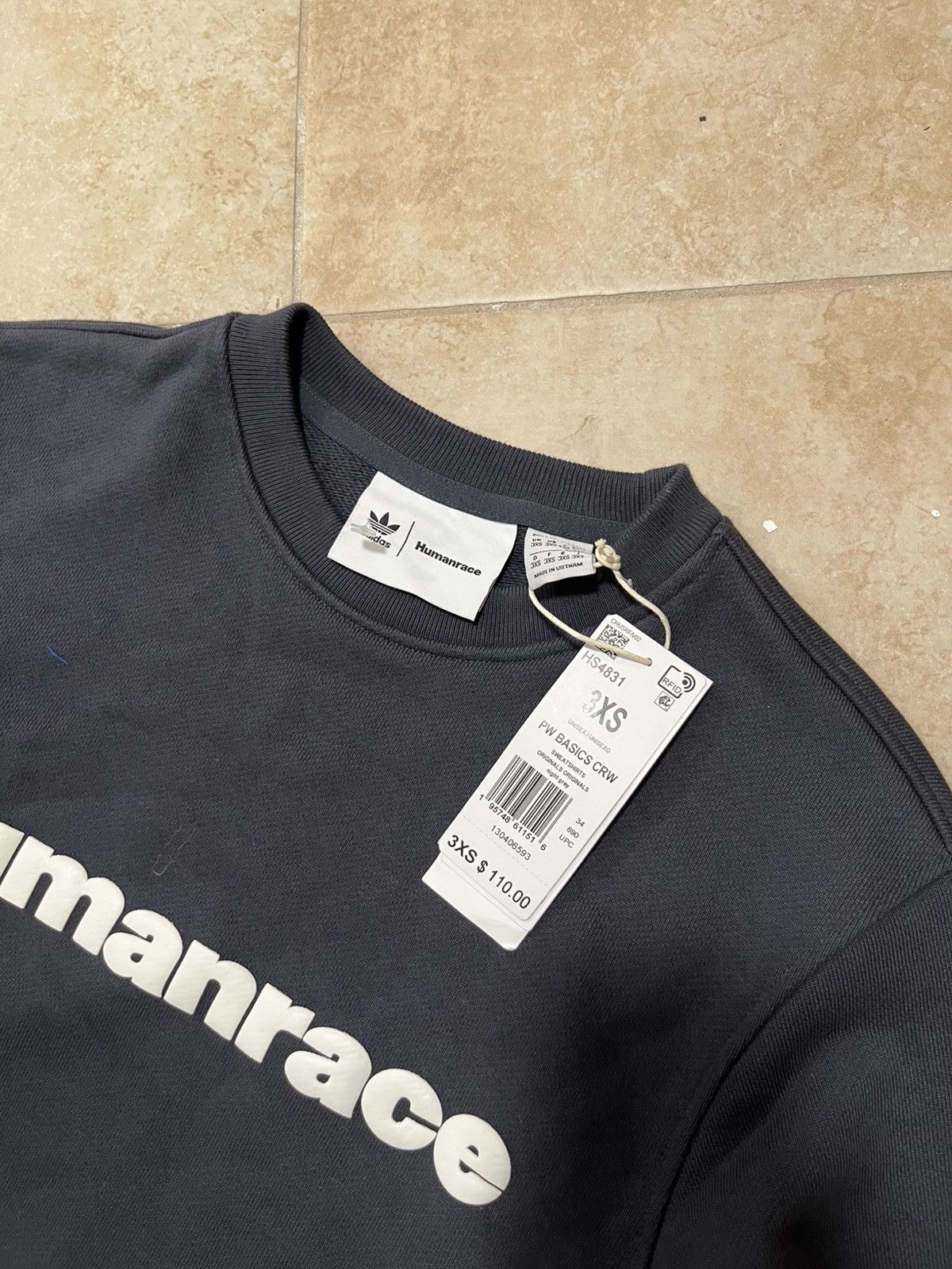 Humanrace Adidas x Humanrace by Pharell Williams crewneck sweatshirt Size US XXS / EU 40 - 2 Thumbnail