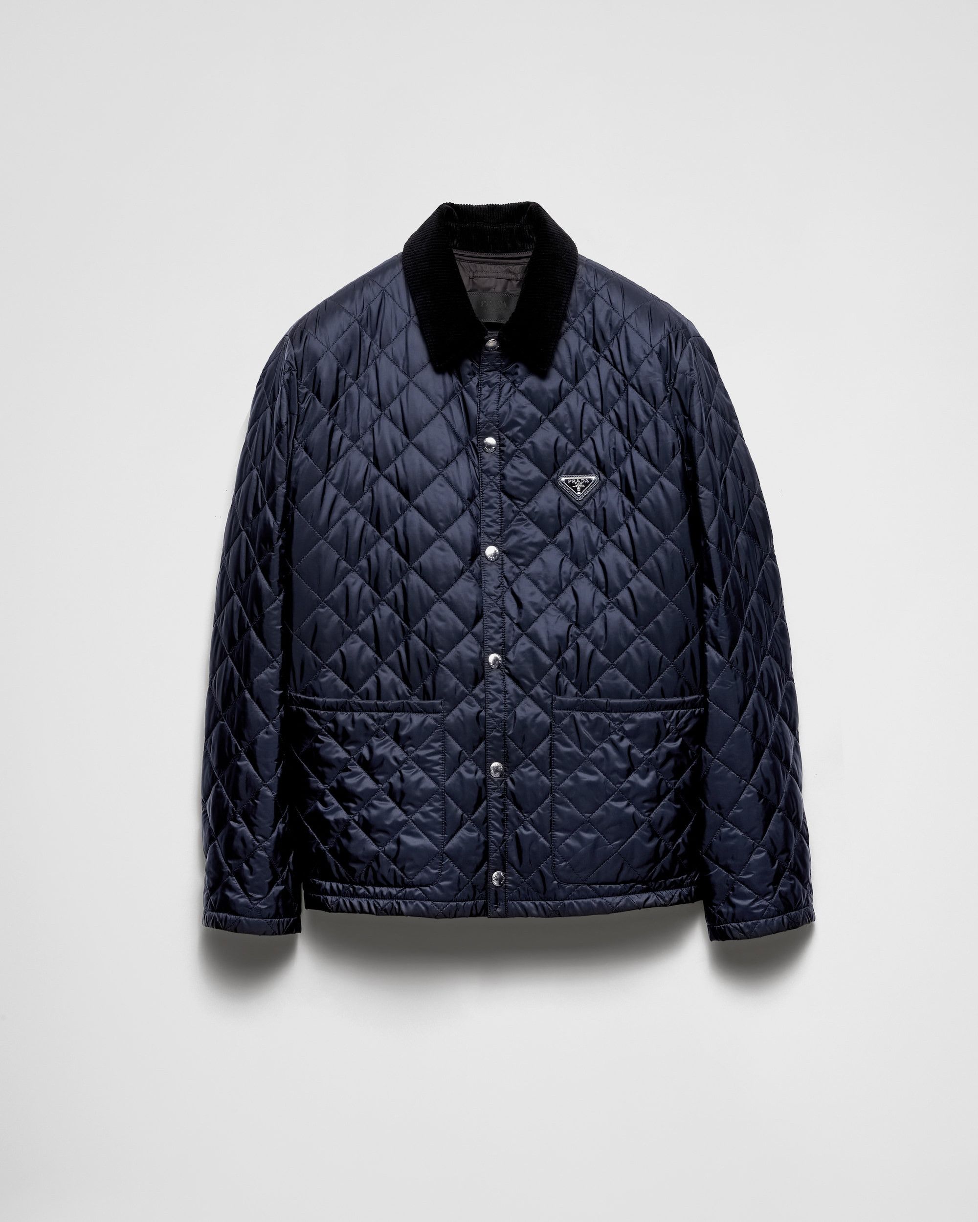 Prada $7.5K VALUE Quilted Re-Nylon jacket WITH removable inner vest Size US M / EU 48-50 / 2 - 1 Thumbnail