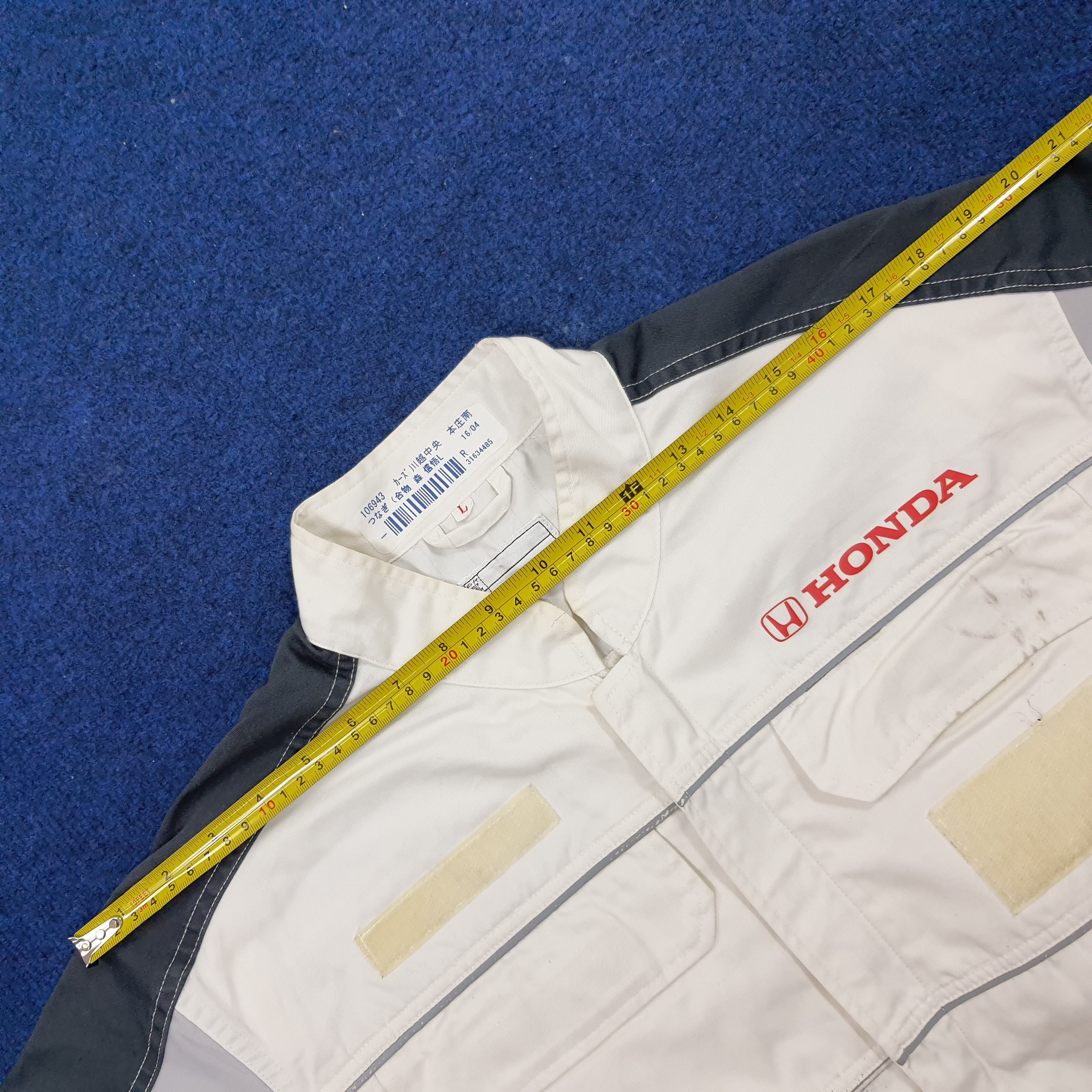 Honda × Japanese Brand Vintage HONDA Racing Japan Motorsports Brand Coverall Size US M / EU 48-50 / 2 - 11 Thumbnail