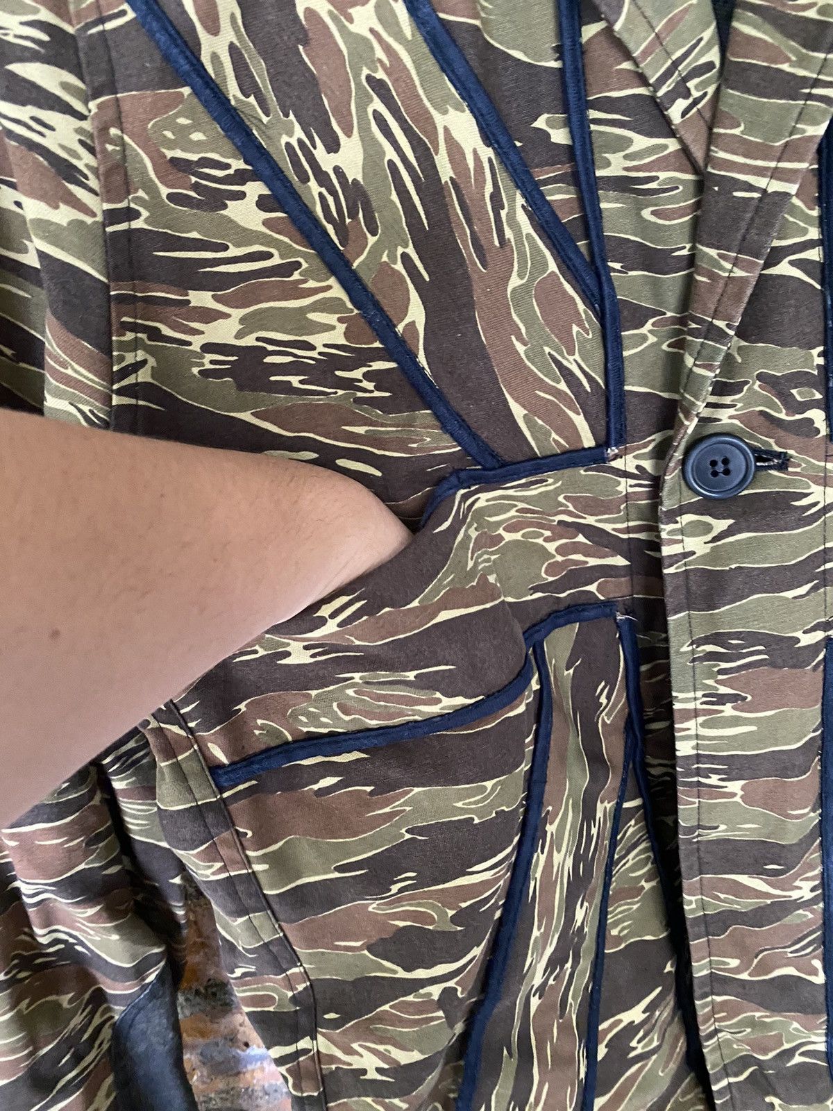Japanese Brand 1990s MILKBOY Union Jack camo Military Jacket Size US L / EU 52-54 / 3 - 10 Thumbnail
