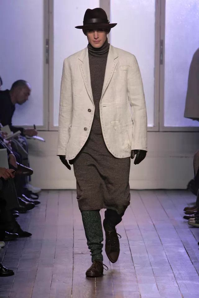 Yohji Yamamoto Yohji Yamamoto 05AW H-Stitched Silver-Button Jacket 2 Size US M / EU 48-50 / 2 - 2 Thumbnail