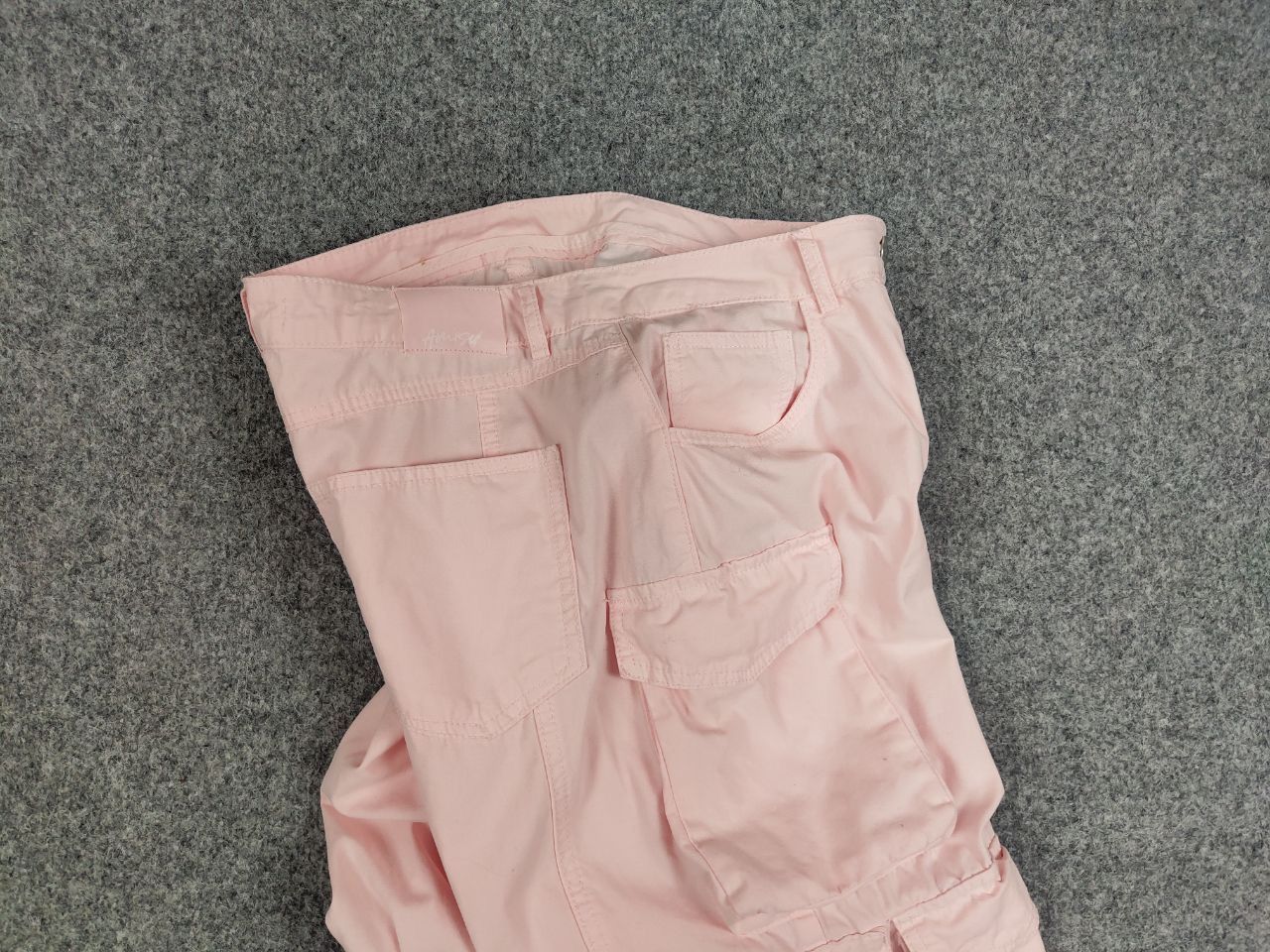 Hysteric Glamour Vintage If Six Was Nine Style Y2K Pink Parachute Cargo Pants Size 30" / US 8 / IT 44 - 15 Thumbnail