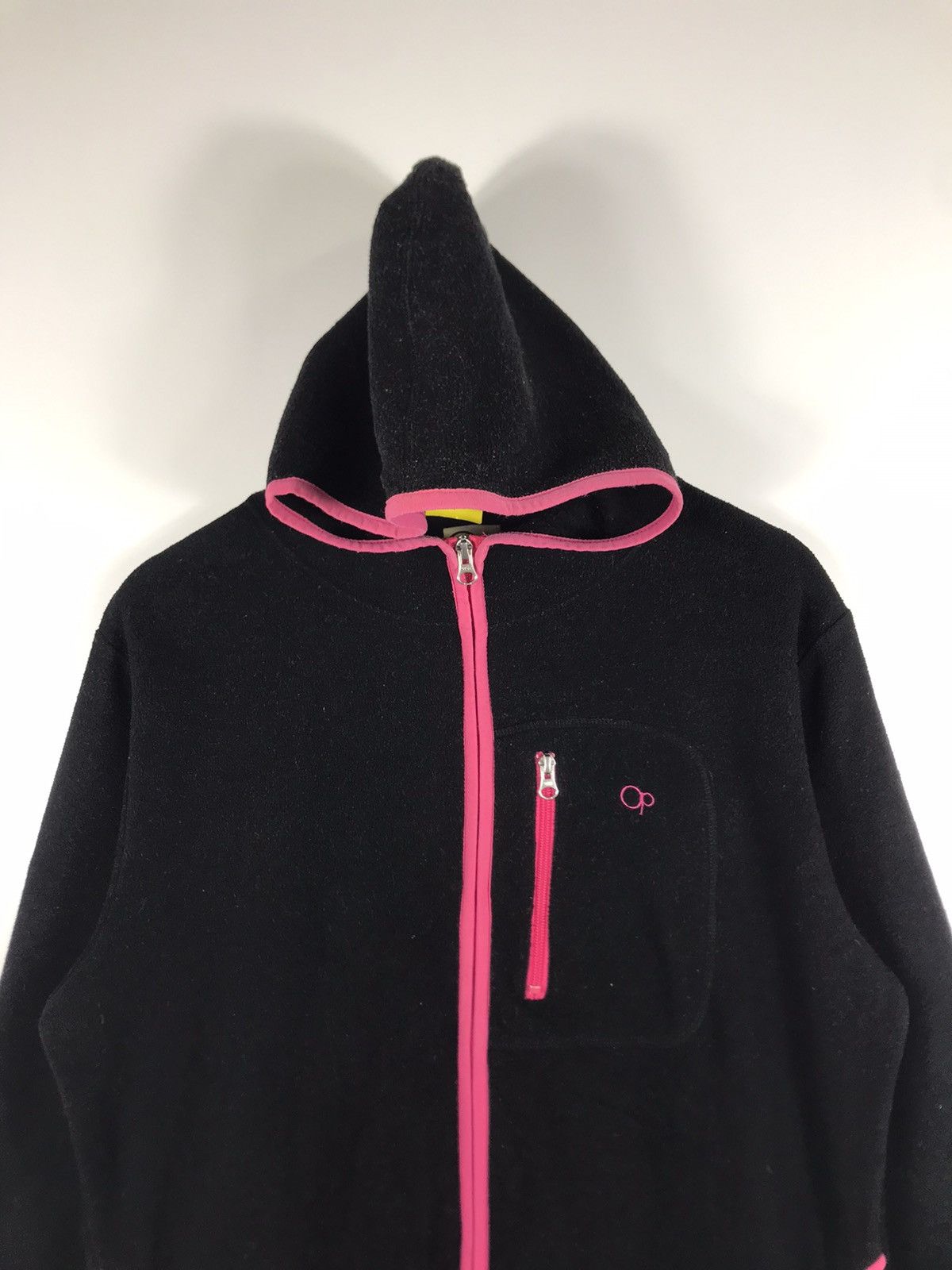 Ocean Pacific × Sun Surf × Vintage ⚡️Vintage Ocean Pacific Hooded Fleece Sweater Jacket Size US L / EU 52-54 / 3 - 4 Thumbnail