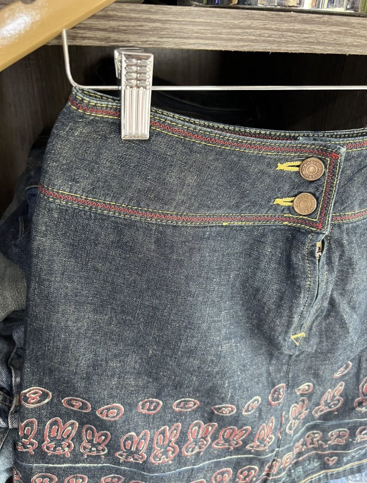 Hysteric Glamour 🔥Rare Hysteric Glamour Denim Skirt Size 27" / US 4 / IT 40 - 4 Thumbnail