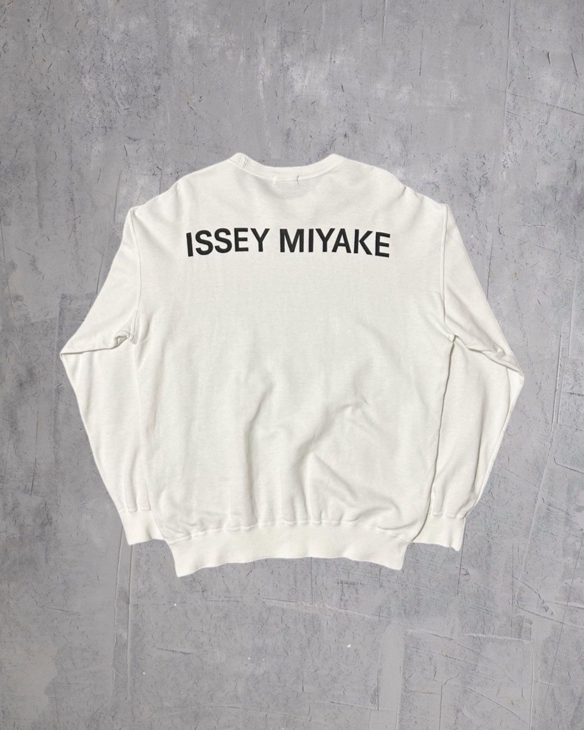 Issey Miyake 90’s issey miyake men logo sweater Size US M / EU 48-50 / 2 - 1 Thumbnail